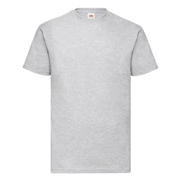 Fruit of the Loom Heren valueweight heather t-shirt UTFK3311_heathergrey large