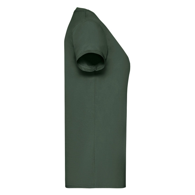 Fruit of the Loom Dames valueweight heather t-shirt UTFK3283_bottlegreen large