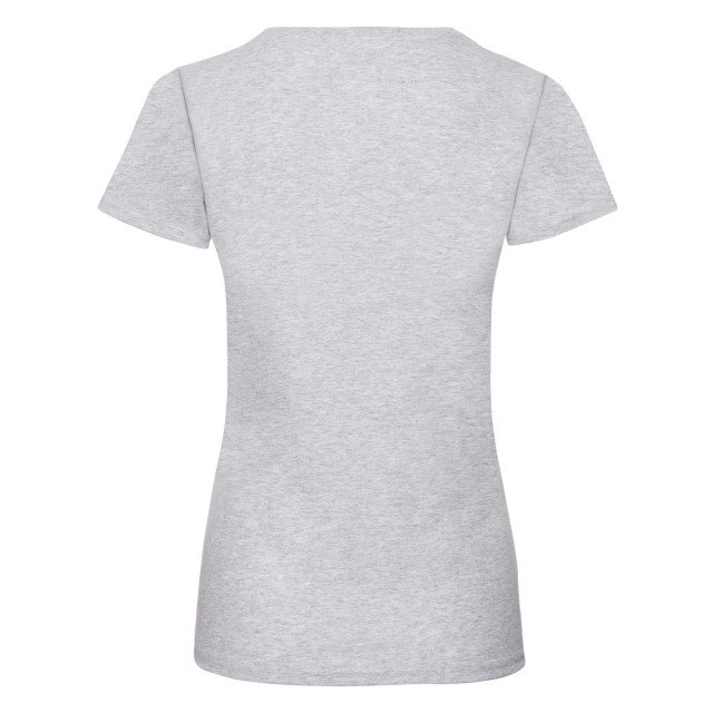 Fruit of the Loom Dames valueweight heather t-shirt UTFK3283_heathergrey large
