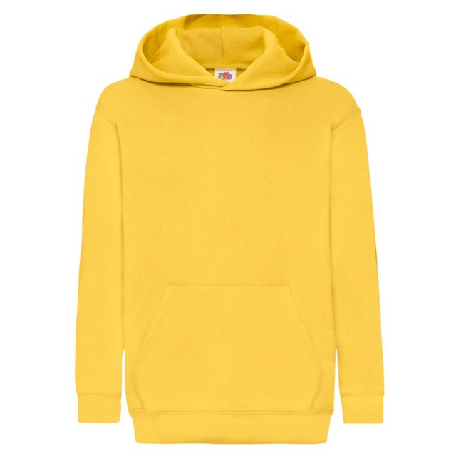 Fruit of the Loom Kinder/kids klassieke hoodie UTFK3255_sunflower large