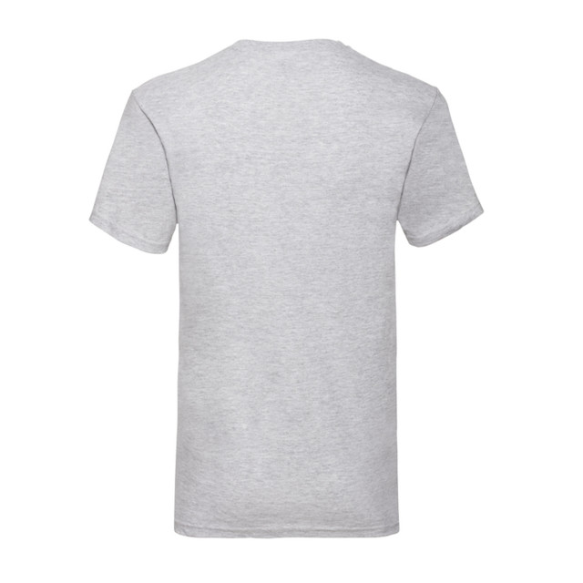 Fruit of the Loom Heren valueweight v neck t-shirt UTFK3312_heathergrey large
