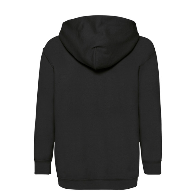 Fruit of the Loom Lichtgewicht hoodie kinderen/kinderen UTFK3076_black large