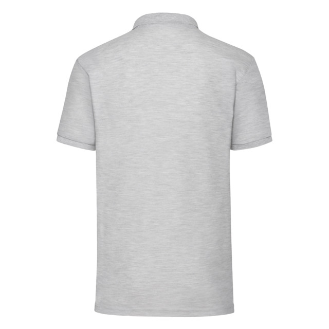 Fruit of the Loom Heren 65/35 poloshirt UTFK2850_heathergrey large