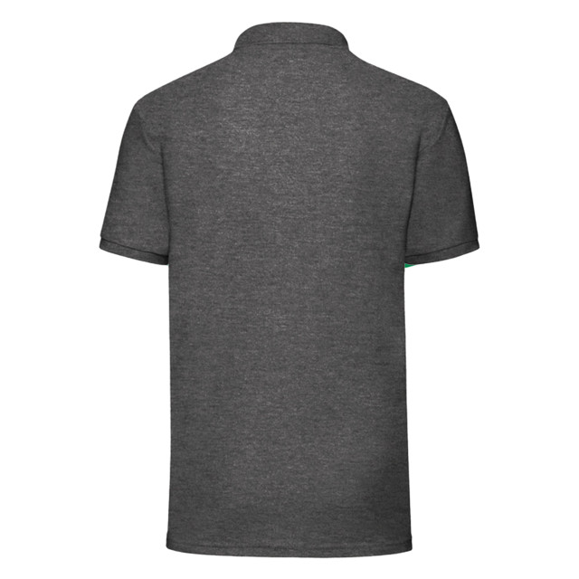 Fruit of the Loom Heren 65/35 poloshirt UTFK2850_darkheathergrey large