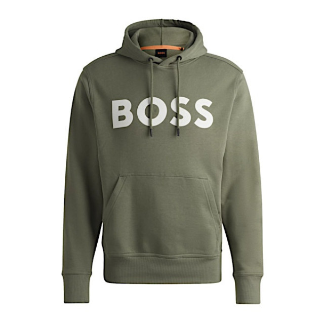 Hugo Boss Hoodie webasic hood open green Webasic Hood - Open Green large