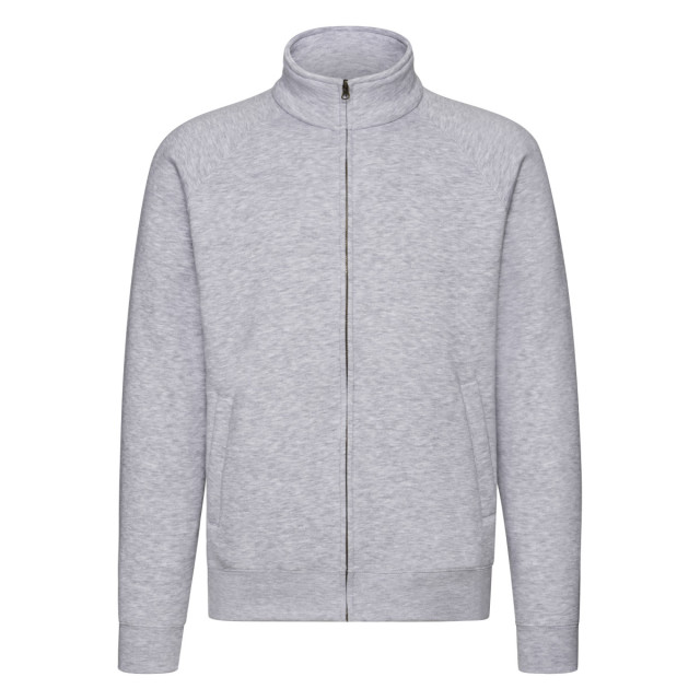 Fruit of the Loom Sweatjack heren premium UTFK2180_heathergrey large