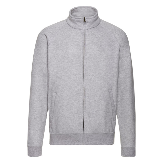 Fruit of the Loom Heren klassiek sweatjack UTFK2154_heathergrey large
