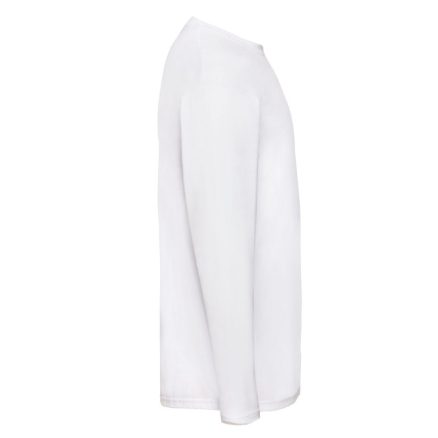 Fruit of the Loom Heren valueweight t-shirt met lange mouwen UTFK2119_white large