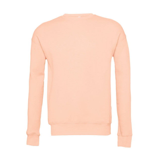 Bella + Canvas Unisex volwassen drop shoulder fleece top UTFK2143_peach large