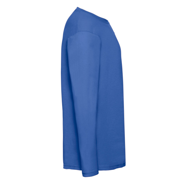 Fruit of the Loom Heren valueweight t-shirt met lange mouwen UTFK2119_royalblue large