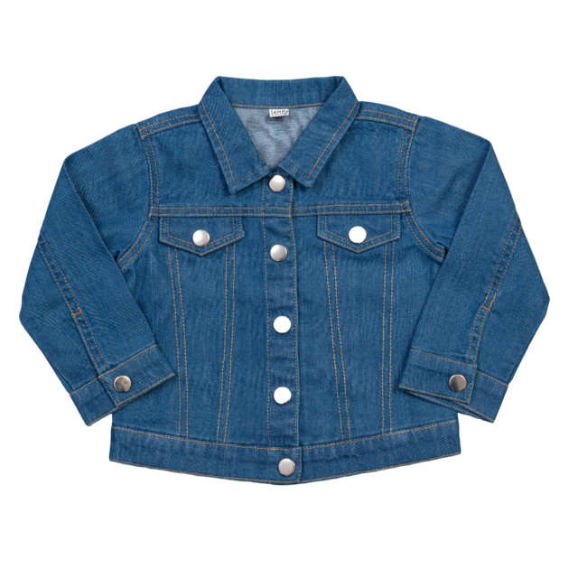 Babybugz Baby rocks denim jacket UTFK2140_denimblue large