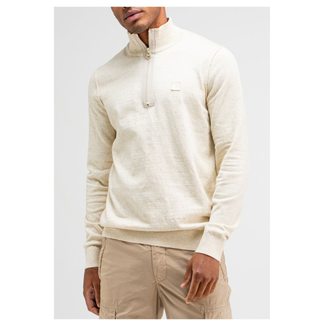 Butcher of Blue Lt clifden half zip truien m2426030 M2426030 large