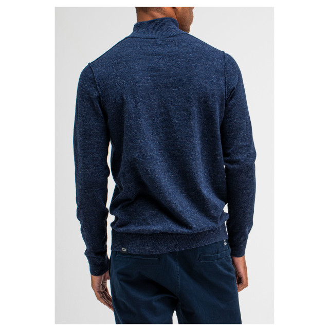 Butcher of Blue Lt clifden half zip truien m2426030 M2426030 large