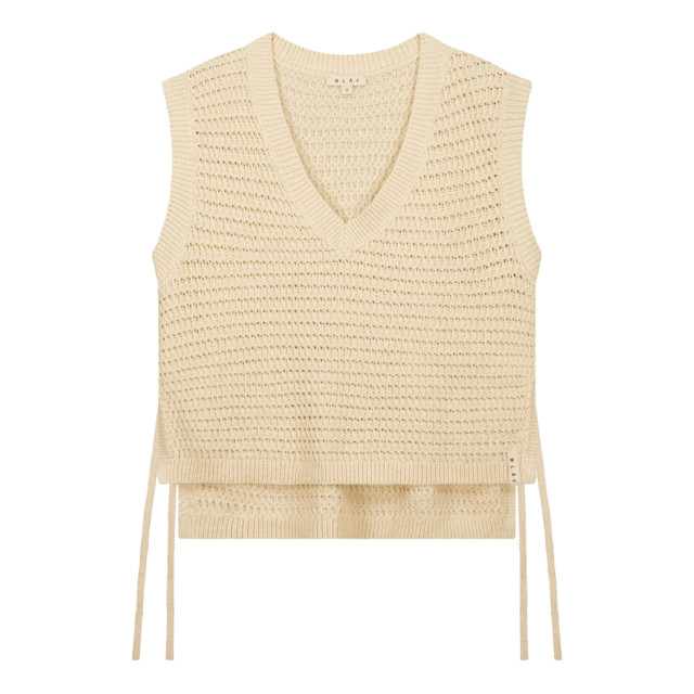 Olaf Hussein Open knit vest spencers w200702 W200702 large