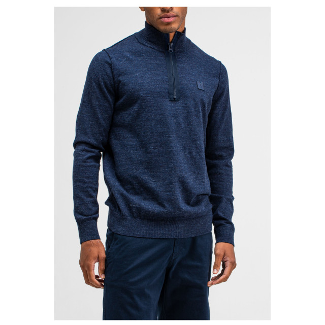 Butcher of Blue Lt clifden half zip truien m2426030 M2426030 large