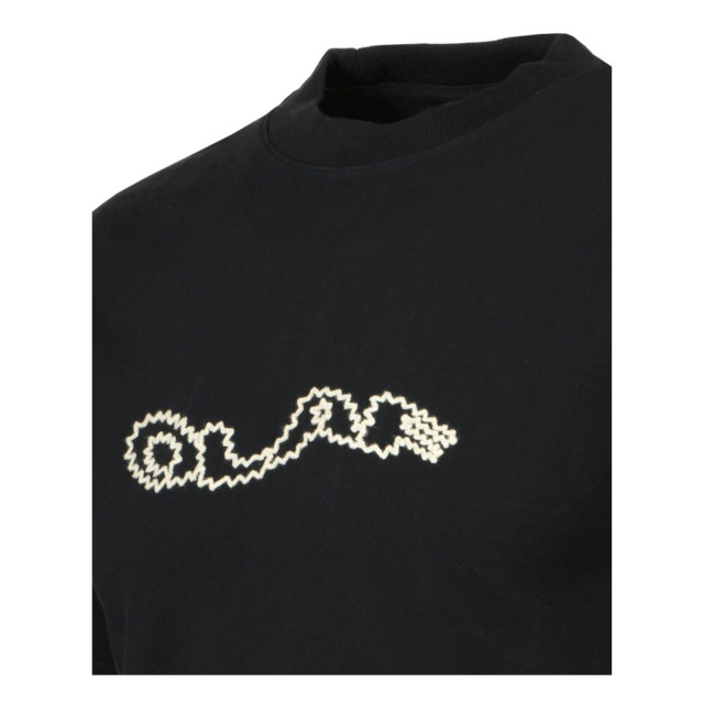 Olaf Hussein Zigzag wavy drift tee t-shirts m200111 M200111 large