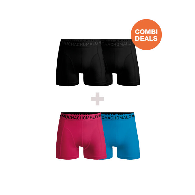 Muchachomalo Heren 2+2-pack boxershorts CDSOL1087-1088 large