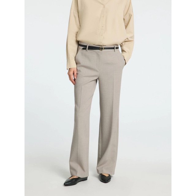 Selected Femme slwrita mw wide pant mel noos 16094206 island fossil 06541.829.0088 large