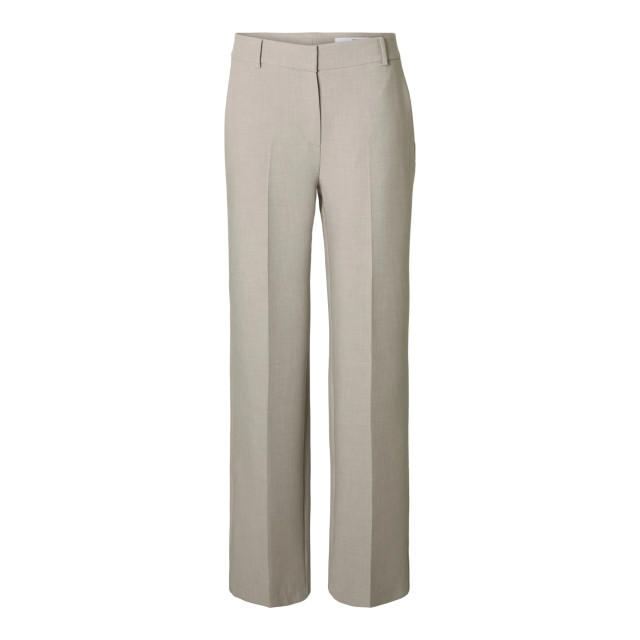 Selected Femme slwrita mw wide pant mel noos 16094206 island fossil 06541.829.0088 large