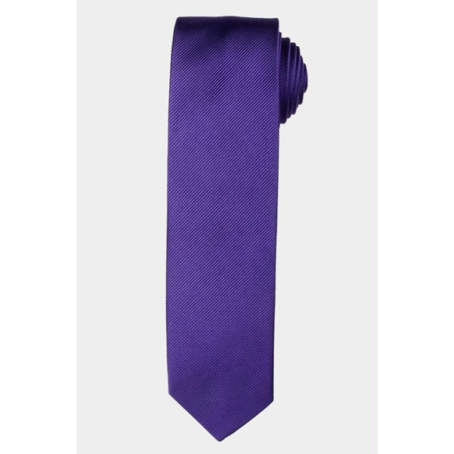 Michaelis Stropdas tie silk woven purple pnba00010o/r 135612 large
