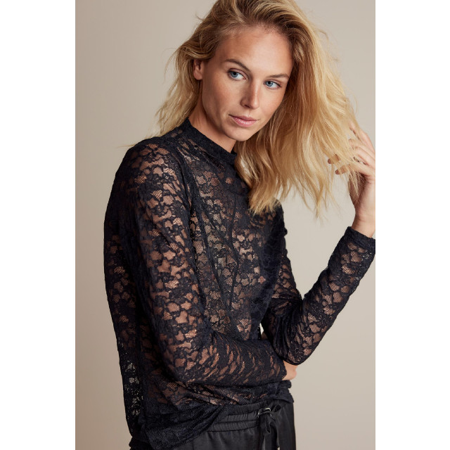 Summum 3s4933-30575 jersey top stretch lace top 4054215043 large