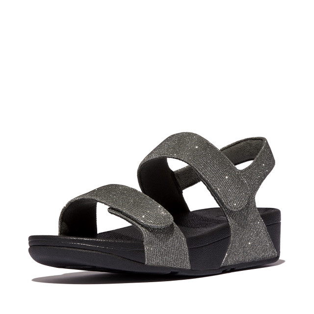 FitFlop Lulu adjustable shimmerlux back-strap sandals GA2 large