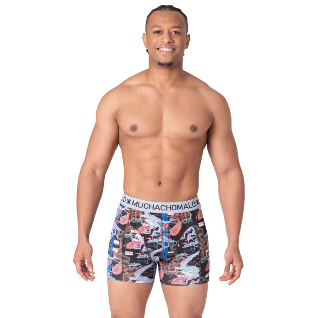 Muchachomalo Heren 2-pack boxershorts U-OUTLT1010-238 large Muchachomalo Heren 2-pack boxershorts U-OUTLT1010-238 large