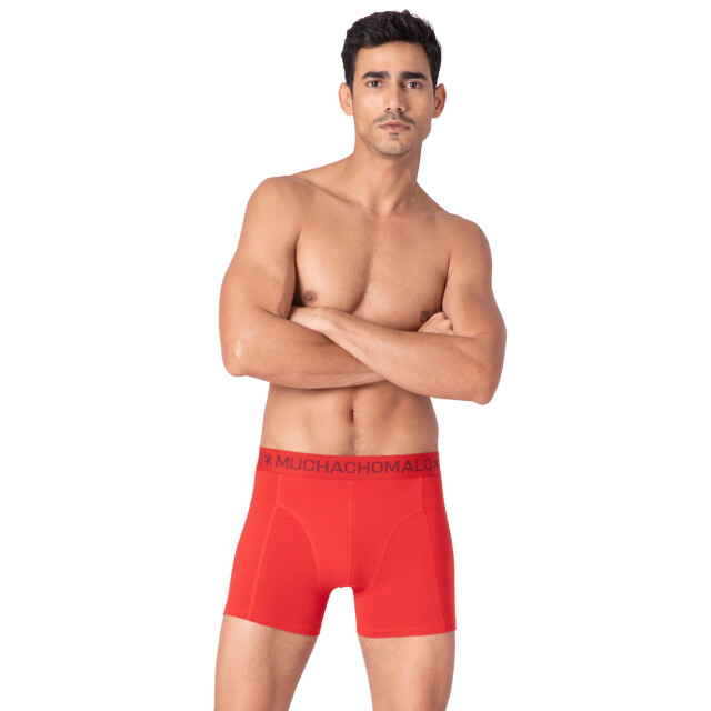 Muchachomalo Heren 2-pack boxershorts U-SOLID1010-1080 large Muchachomalo Heren 2-pack boxershorts U-SOLID1010-1080 large