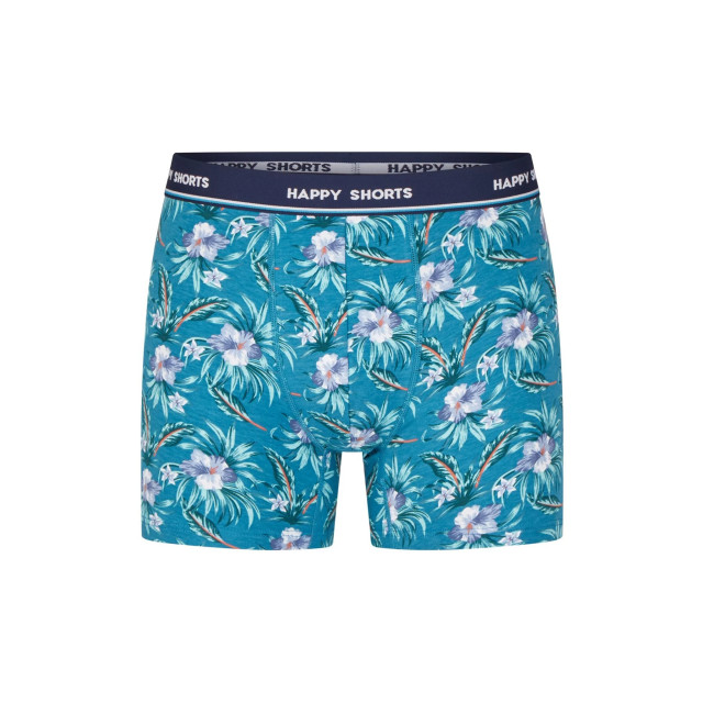 Happy Shorts Heren boxershorts trunks 3-pack blauw/groen/oranje HS-J-1118 large