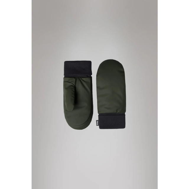 Rains Alta puffer mittens w2t3 green 16070 16070 large