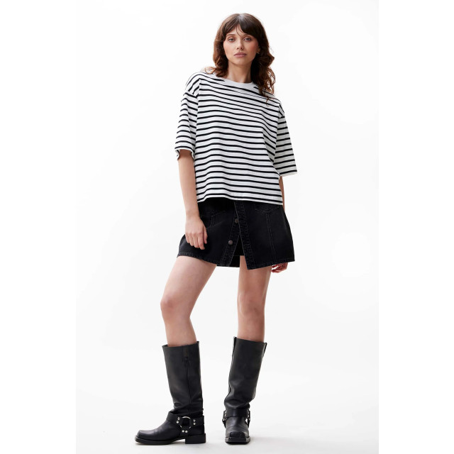 Catwalk Junkie 2402080200 loose fit stripe t-shirt 2402080200 Loose fit stripe T-shirt large