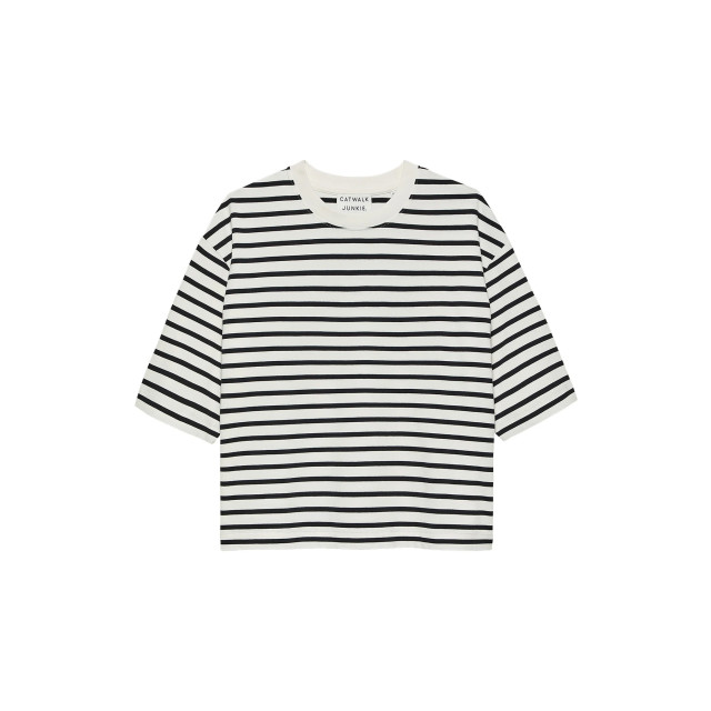 Catwalk Junkie 2402080200 loose fit stripe t-shirt 2402080200 Loose fit stripe T-shirt large