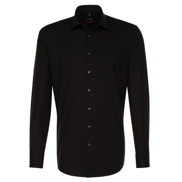 Seidensticker Heren kent kraag regular formal shirt UTFK2912_black large