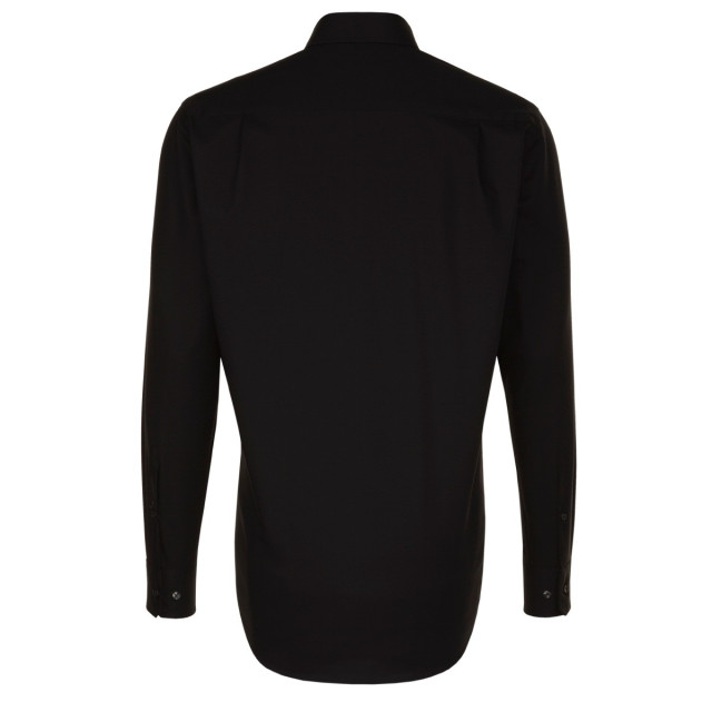 Seidensticker Heren kent kraag regular formal shirt UTFK2912_black large