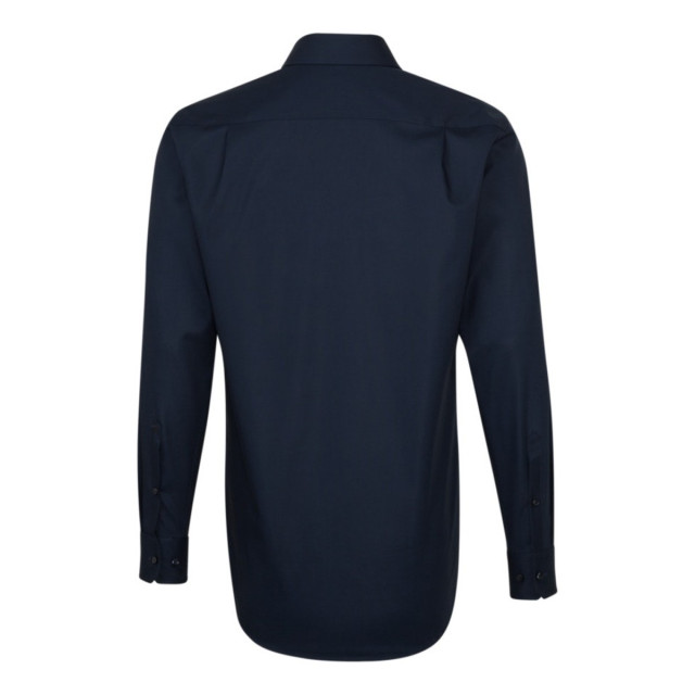 Seidensticker Heren kent kraag regular formal shirt UTFK2912_darkblue large
