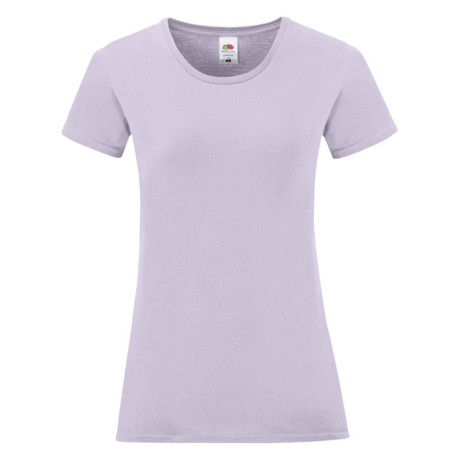 Fruit of the Loom Dames iconisch 150 t-shirt UTFK2487_softlavender large