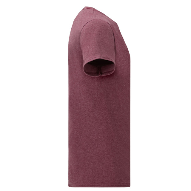 Fruit of the Loom Heren valueweight t-shirt UTFK2459_heatherburgundy large