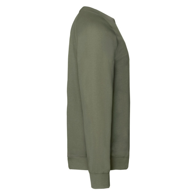 Fruit of the Loom Heren klassiek raglan sweatshirt UTFK2535_classicolive large