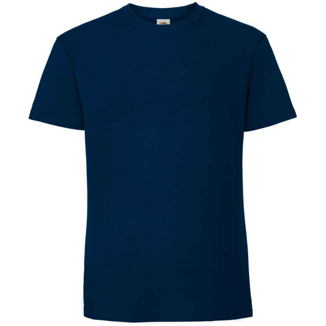 Fruit of the Loom Heren iconic 195 premium ringspun katoen t-shirt UTFK2657_mountainblue large