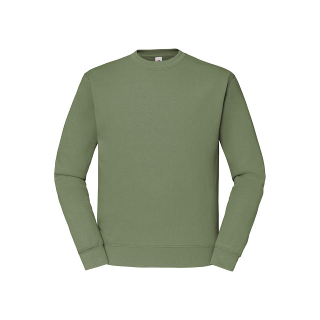 Fruit of the Loom Heren klassiek ingelegd sweatshirt UTFK2731_classicolive large