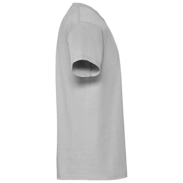 Fruit of the Loom Heren iconic 195 premium ringspun katoen t-shirt UTFK2657_zinc large