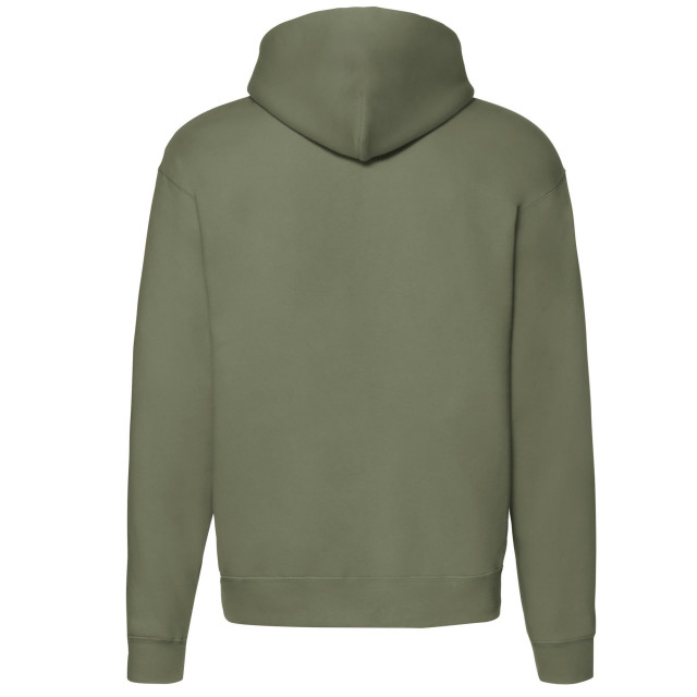 Fruit of the Loom Heren premium full zip hoodie UTFK2896_classicolive large