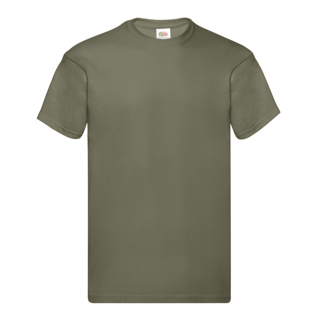 Fruit of the Loom Heren origineel t-shirt UTFK2910_classicolive large