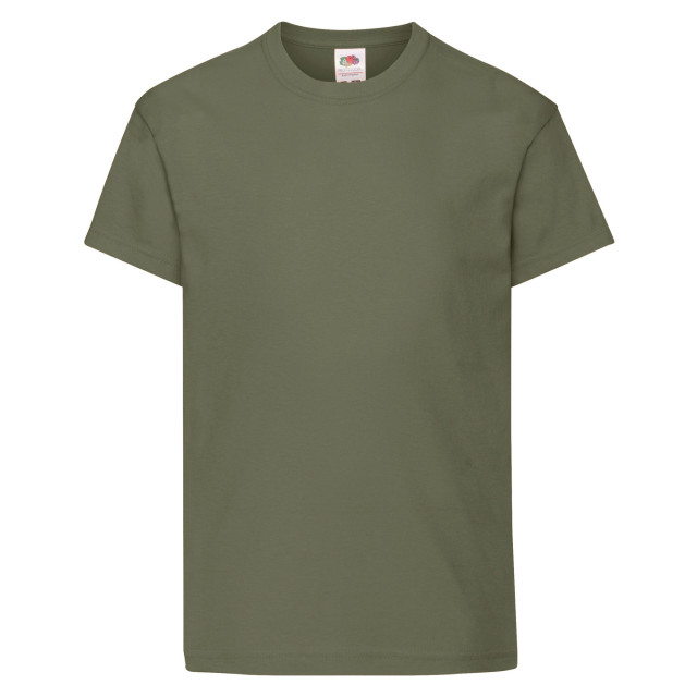 Fruit of the Loom Origineel t-shirt voor kinderen UTFK3081_classicolive large Fruit of the Loom Origineel t-shirt voor kinderen UTFK3081_classicolive large