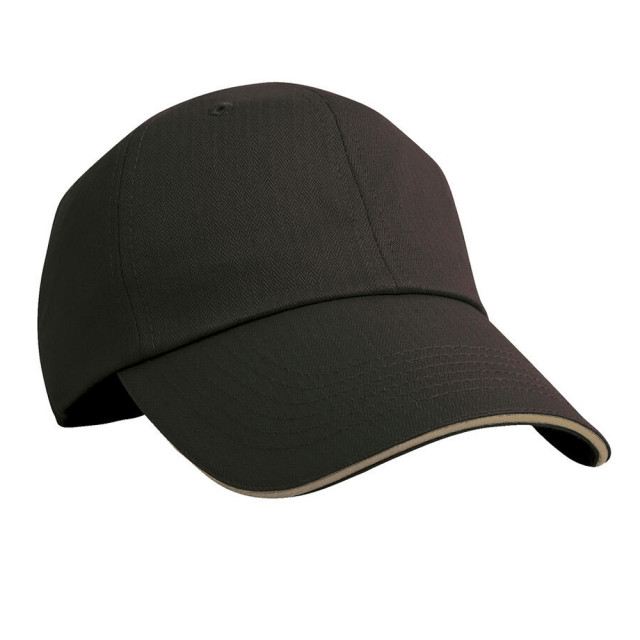 Result Visgraat baseball cap UTFK3281_blacktan large