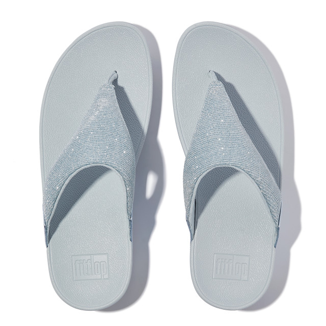 FitFlop Lulu shimmerlux toe-post sandals FZ7 large