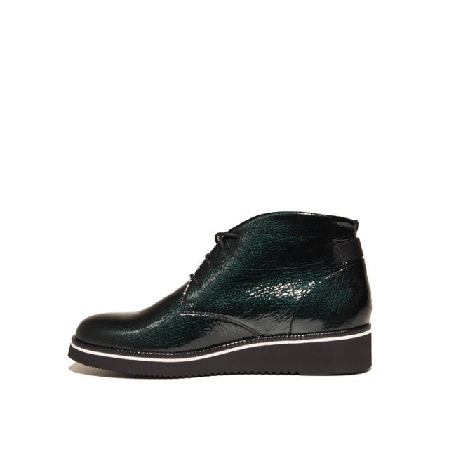 Durea 9654 Wijdte H Veterschoenen Groen 9654 Wijdte H large