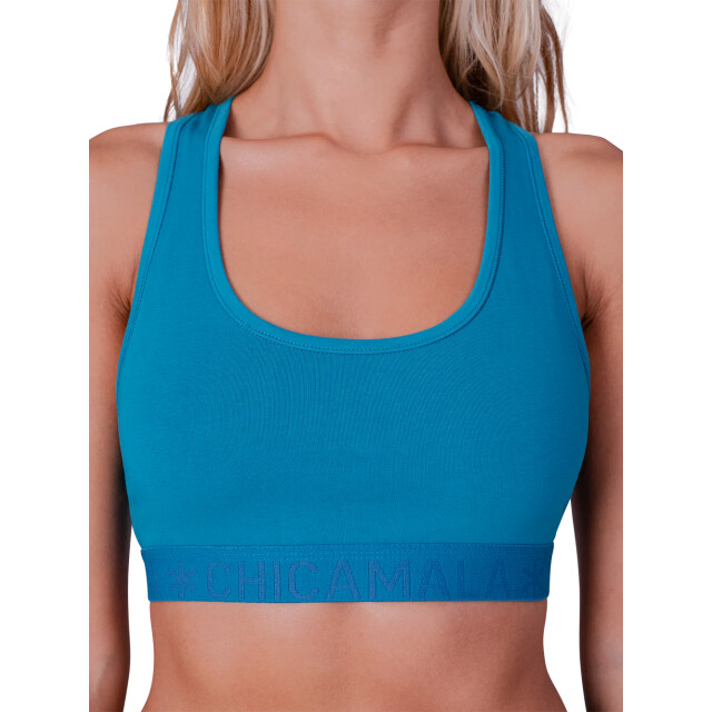 Muchachomalo Dames 1-pack racerback effen U-SOLID1220-43 large