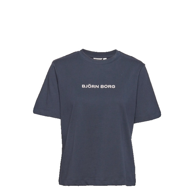 Björn Borg Björn borg dames regular tee fanno sport t-shirt – night sky 2031-1437-72731 large