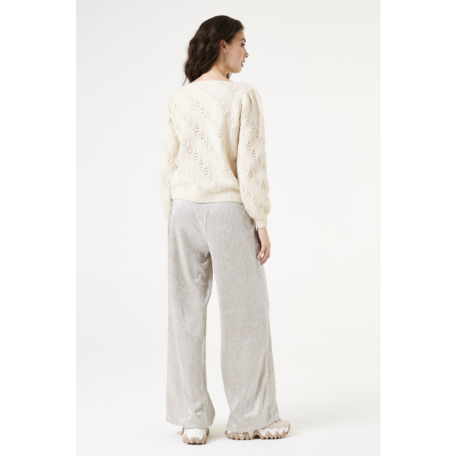 Garcia Jeans dames truien amp; vesten truien 4219.03.00 ecru 4219.03.0036 large